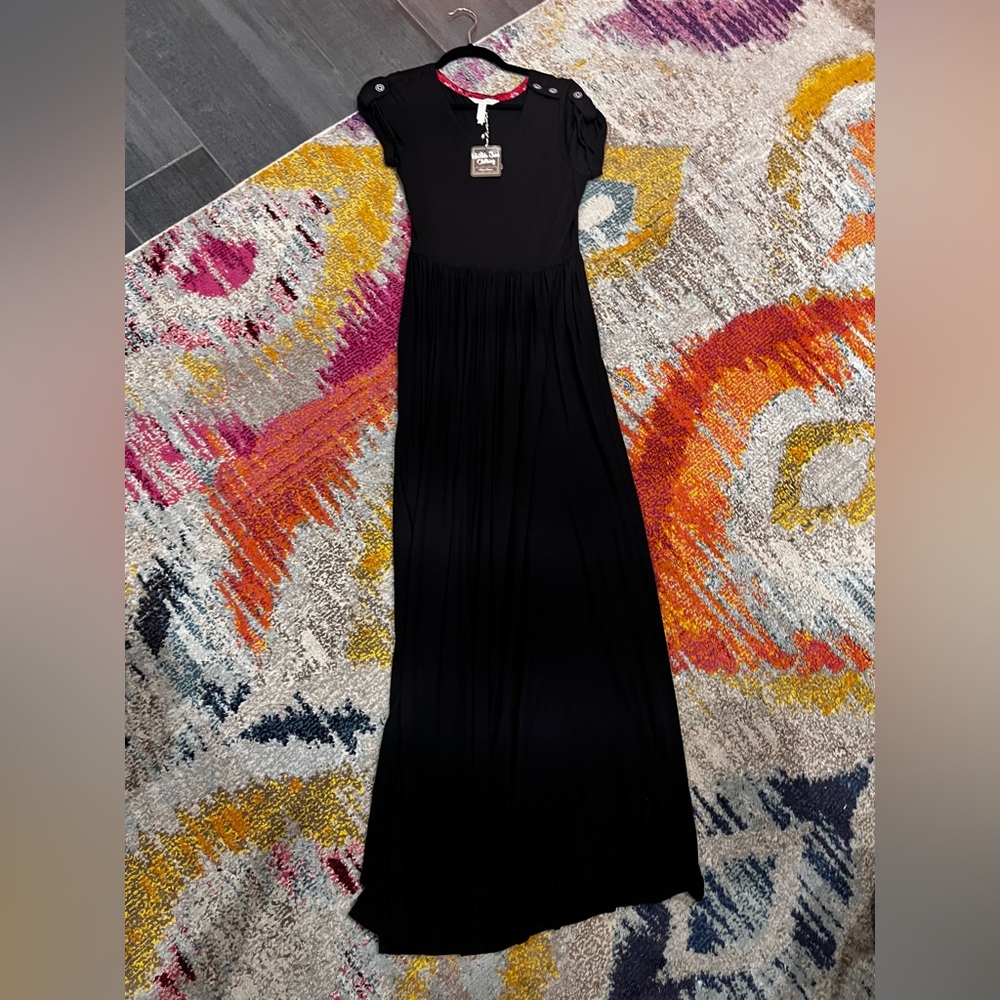 Matilda Jane Black Maxi Dress NWT